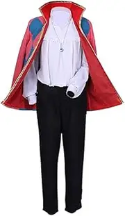 For Howl's Moving Castle Cosplay Costume Men's Suit Howl Outfit
