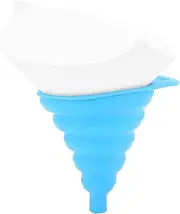 201Pcs Paint Filters Cone, Ultra Flow 100Um Fine Nylon Paint Strainer with Silicone Foldable Funnel, Paint Strainers Paper Cone, Disposable Filter