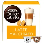 Nescafe Dolce Gusto Latte Macchiato Roast And Ground Coffee Milk Powder 183.2g