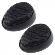 2x Mini Dome Tweeter Speakers Universal Component Tweeter System High Efficiency