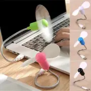 New Portable Flexible USB Mini Cooling Fan Cooler For Laptop Desktop PC Computer