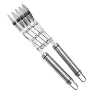 5 Wheel Pastry Cutter Stainless Pizza Slicer Dough Cutter Roller Pastry Knife