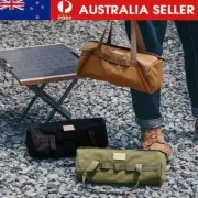 Canvas Camping Tool Tent Peg Storage Bag Perfect Organizer for Ground Nails