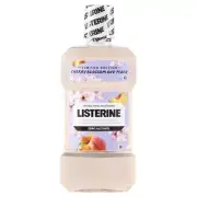 Listerine Zero Alcohol Mouthwash Cherry Blossom and Peach 500mL