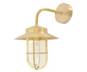 Norwest Large Wall Bracket in Solid Brass
