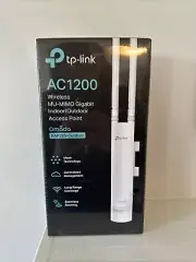 TP-Link AC1200 MU-MIMO Wireless Gigabit Indoor/Outdoor Access Point, Waterproof,
