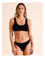 [Soho] Seamless G-string in Black
