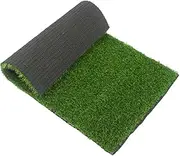 VICASKY Artificial Grass Door Mat Non Slip Turf Mat for Use Realistic Fake Grass Rug for Home Entryway and Landscaping for Rustic and Farmhouse Decor