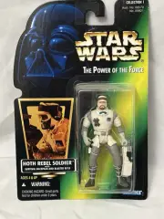 Star Wars Hoth Rebel Soldier Power of the Force 3.75 Inch Figure NM