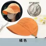 Lettering UV Protection Cap Quick Drying Edition - Tangerine - M