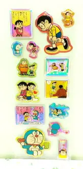 在飛比找樂天市場購物網優惠-【震撼精品百貨】Doraemon 哆啦A夢 哆啦A夢漫畫貼紙