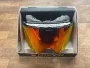 Dragon Eyewear PXV Snow Goggle Split with Red Ion and Light Rose Lumalens