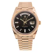 Rolex Day-Date 40 Rose Gold Eisenkiesel Dial 228235-0045
