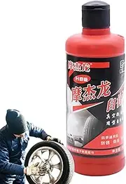 Cycle Tire Repair Sealant | Powerful Motorcycle Tire Sealant - 380ml Tire Cement Glue, Tire Repair Tool for Electric Scooter, Motorcycle, Cycle