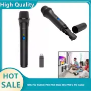 Wireless Microphone Karaoke MIC For Switch PS5 PS4 Xbox One Wii U PC HU
