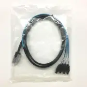 NEW Mini SAS 36P SFF-8087 IPASS to 4x SATA 7in Breakout Cable 3 Feet /1M