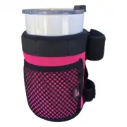 Cruiser Candy Freedom E-Bike Drink & Phone Caddy Insulated Drink Holder Pink