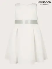 Monsoon Natural Baby Molly Scuba Bridesmaid Dress (F06649) | $104 - $115