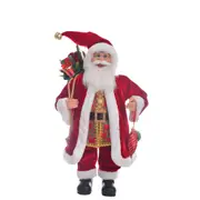 Gibson Gifts Classic Santa Claus Medium Xmas Home/Living Room Decor 65x40cm