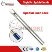 Single port Spatula Super / Special Luer Lock Cannula, Liposuction Cannulas,