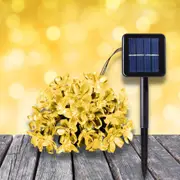 Solar Powered Cherry Blossom Sakura Flower String Fairy Lights