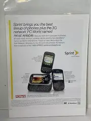 Sprint 3g Vintage Phone print ad wall art Ephemera
