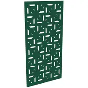 ProtectorAl 300-1200w x 1201-2400h Dark Green/Gloss White Mosaic Unframed Composite Deco Panel