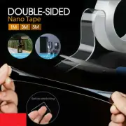 Double Sided Nano Tape Clear Adhesive Traceless Invisible Gel Anti-Slip AU Stock