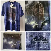 The Mountain Bald Eagles Lighthouse Tie Dye Tee XL VINTAGE 1989 RARE USA NEW