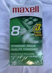 Maxell T-160 Standard Grade VHS Video Cassette Tapes Standard Grade FREE SHIP!