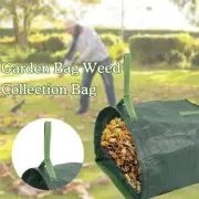 Large Yard Dustpan with Handle Tray-Type Gardening Waste Bag Collecting Q8U2