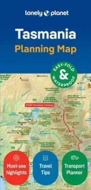 Lonely Planet Tasmania Planning Map by Lonely Planet Folded Book
