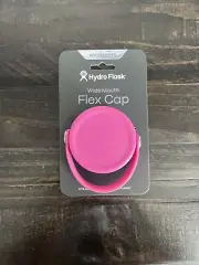 Hydro Flask Wide Mouth Flex Cap in Watermelon Pink (Discontinued)