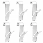 6x towel hooks round radiator | Towel rack heater | Hook bathroom radiator T6C6