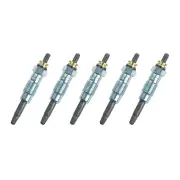 5 x Bosch Glow Plugs for Daewoo Musso 2.9L OM662.920 I5 10V 1998-2002