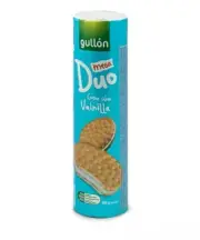 2 X Gullon Mega Dueto Cookies with Vanilla Flavored Filling