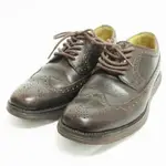 COLE HAAN 可汗 商用包 鞋子 雕花 棕色 皮革 日本直送 二手  2CCD2CC8076D9A18517980