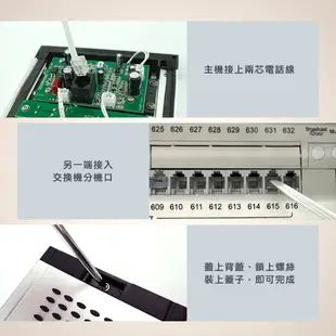 《安居生活館》家用對講系統 安裝簡單 門鈴對講機 透天對講機門鈴 小門口機 門口對講機 MET-TEM001 電話對講機