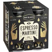 Mr Black Espresso Martini Can 200mL