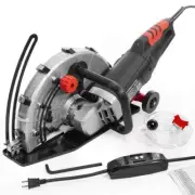 XtremepowerUS Worm Drive Circular Saw Corded 15-Amp w/ Guide Roller Power Tool