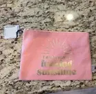 Brand New Properly Improper Cosmetic Make Up Travel Case Bag Clutch "Ray Of Fu"