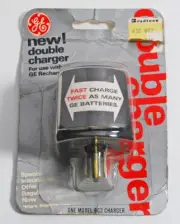 Vintage Sealed General Electric Model BC2 Double Charger Nickel Cadmium Battery