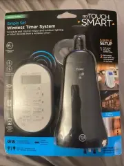myTouchSmart 35167 Simple Set Indoor/Outdoor 2-Outlet Wireless Timer System