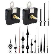 5X(32mm Long Shaft DIY Quartz Clock Movement Mechanism with 5 Different2087