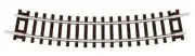 Peco ST-1251 TT:120 Gauge Code 55 No.2 Radius Standard Curve Track (Pack of 8)