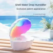 Shell Anti-Gravity Water Droplet Humidifier with Bluetooth Speaker & LED Lights