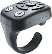Remote Control Page Turner Ring - Smart Scrolling Ring, Auto Click Device, Presentation Clicker | Fingertip Control for Photos Videos Music, Wireless Page Turner Ring for Presentations, E-Book Reading
