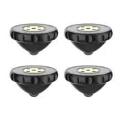 4pcs Adhesive Speaker Spikes Compatible with Target Base Isolation Feet