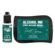 Forest Green Pearlescent Stayz In Place Alcohol Ink and Ink Pad CO728185