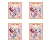4x Djeco Artistic Loops Atlantis Illustrated Cards Kids/Children Craft Set 7y+